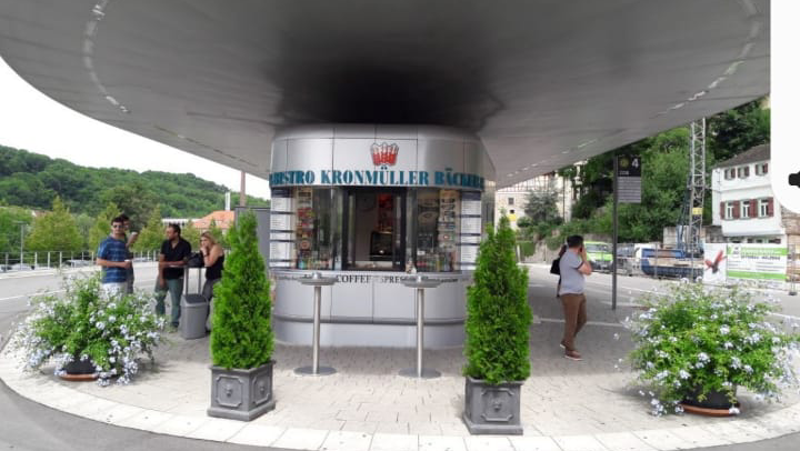 Kiosk am Zob · Fotos 13